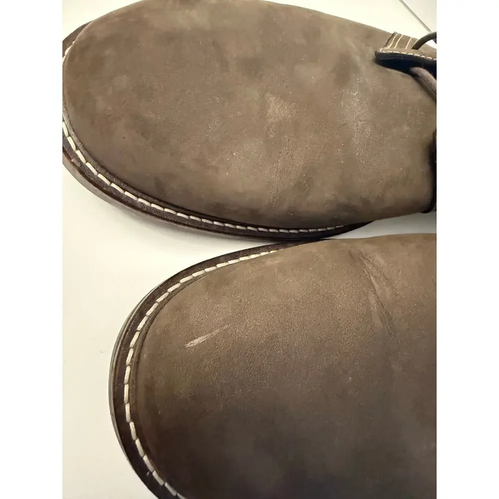 Naot Chief Oxford Dress Shoes Mens Size 13-13.5 EU 46 Lace Up Brown Suede Nubuck
